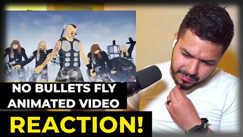 SABATON - No Bullets Fly with Animated Video this time (Reaction!)