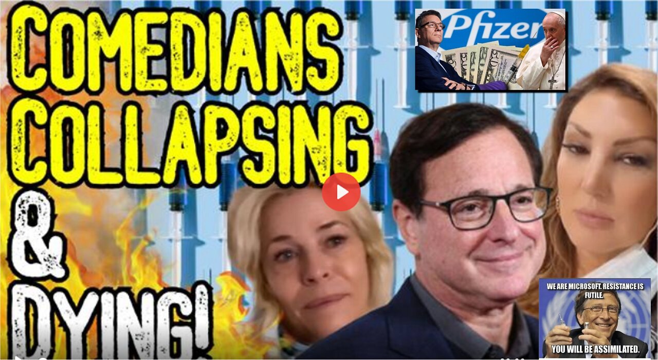 TRIPLE JABBED COMEDIANS Collapsing & Dying! - When Will People WAKE UP? - The Truth You NEED To Know