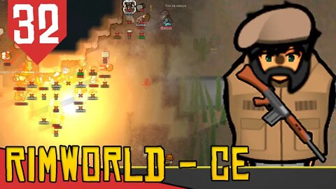 Invasores de Armadura no Cantinho da Alegria - Rimworld Combat Extended #32 [Série Gameplay PT-BR]