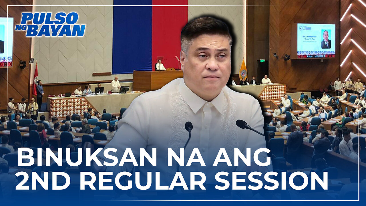 Senado at Kamara, binuksan na ang 2nd regular session ng Kongreso