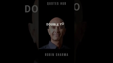 The Best Inspirational Quote of Robin Sharma || Quotes Hub || #quotes || #shorts