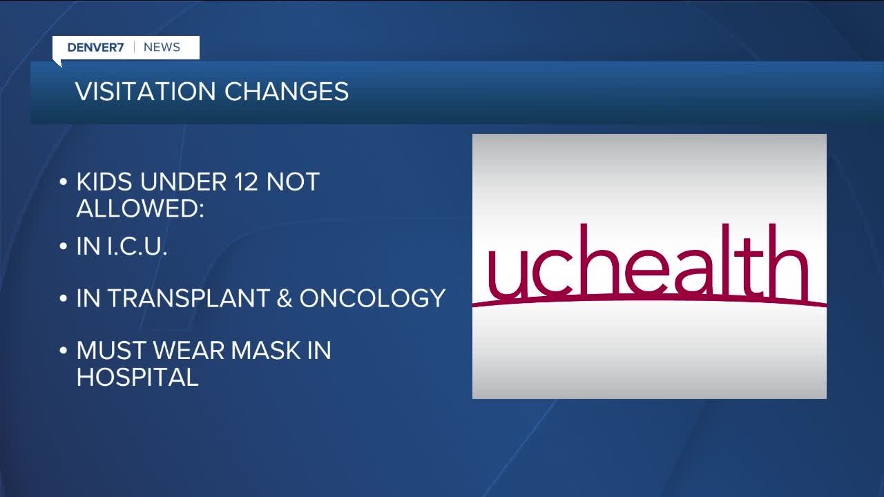 UCHealth changing visitation policy due to respiratory viruses