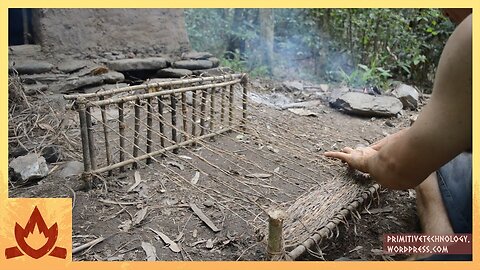 Primitive Technology: Woven bark fiber