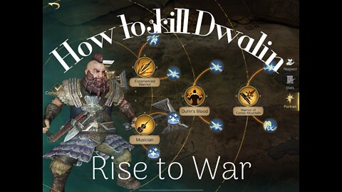 Rise to War - How to Skill Dwalin