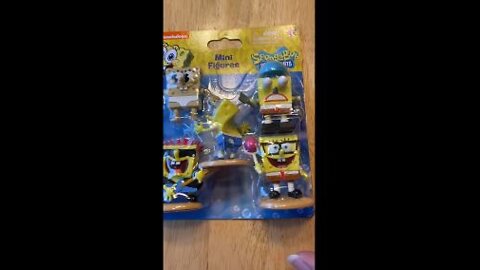 Complete set SpongeBob SquarePants Mini Figures