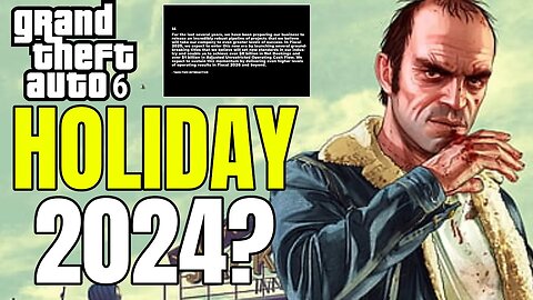 GTA 6 Holiday 2024 Release Is Looking Very Possible - Here's Why