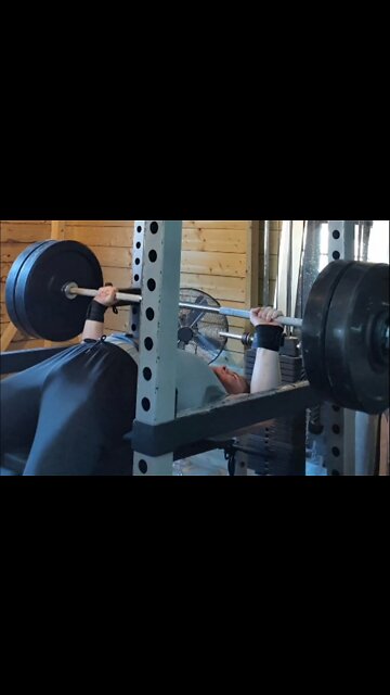 Meh...102.5 Kgs x 5 Paused-ish Bench Press. New Rep PR?