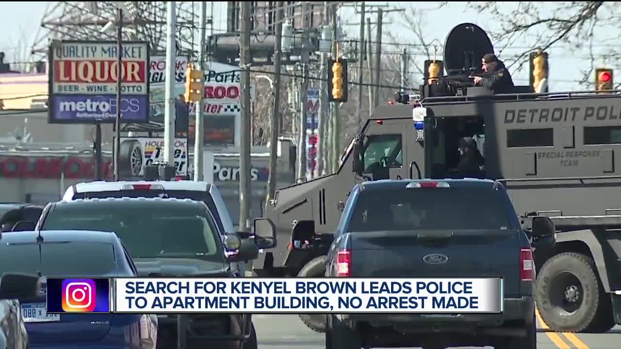 U.S. Marshals urging people with Kenyel Brown to call police, turn him in