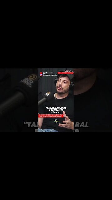 DANILO GENTILI SOBRE TABATA AMARAL #shorts #danilogentilli #danilogentili #tabataamaral