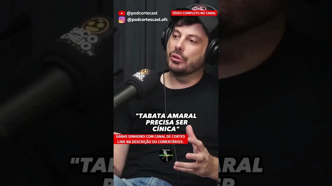 DANILO GENTILI SOBRE TABATA AMARAL #shorts #danilogentilli #danilogentili #tabataamaral