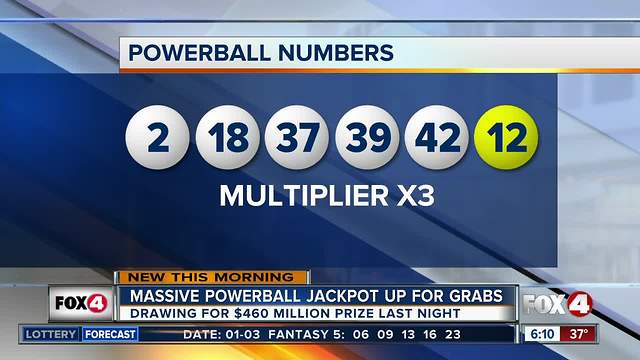 Powerball jackpot grows to $550 million