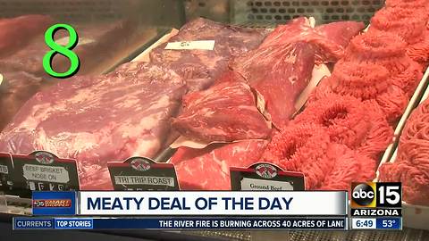 Von Hanson's deal on meat is a real score for the big game