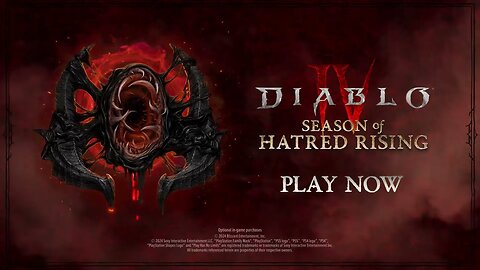 【 Diablo 4: Season of Hatred 】➞【 Official Gameplay Trailer 】➞【 2024 】