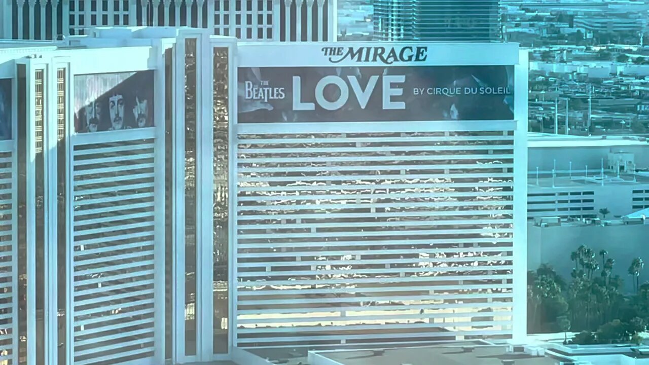 THE MIRAGE (86 Las Vegas) LOVE(54) = 140(The Trumps/ Tom Numbers) THE BEATLES (97 Kennedys) = 237 💫