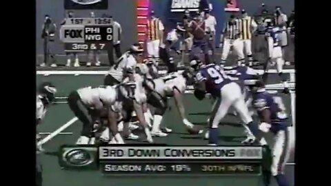 1999-10-03 Philadelphia Eagles vs New York Giants