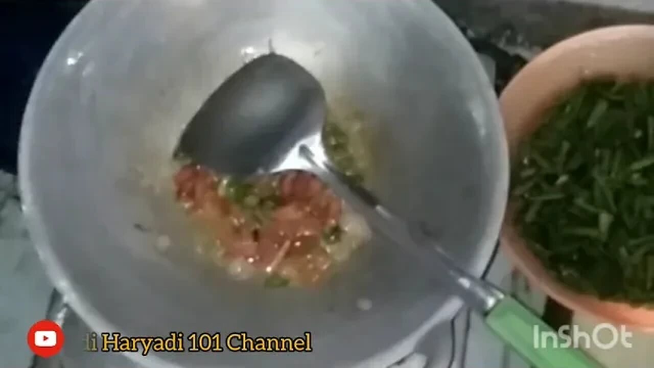 Masak Kacang Panjang Hari Ini.