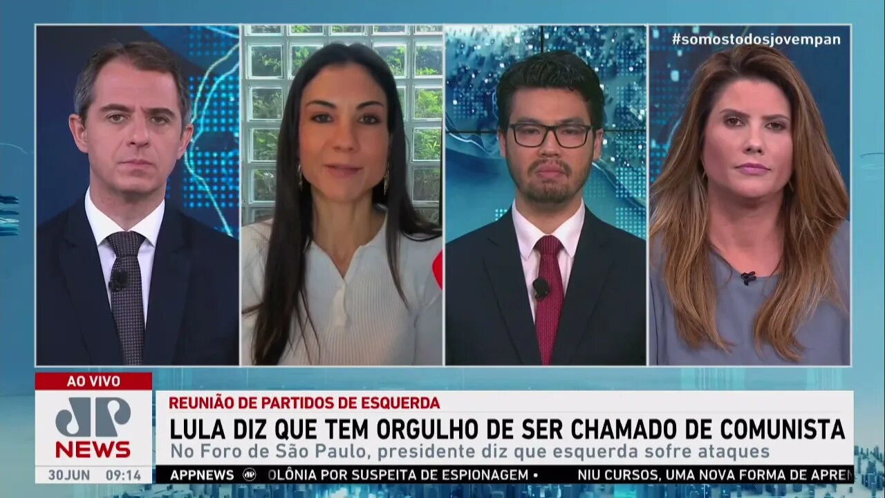 Amanda Klein e Kobayashi analisam fala de Lula sobre ter orgulho de ser chamado de comunista