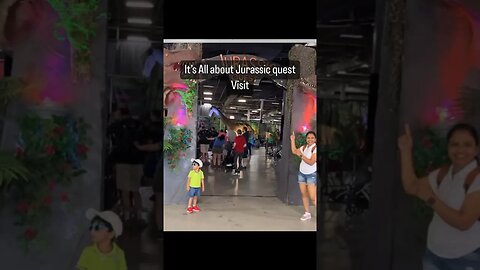 Visit to Jurassic Quest #shortsfeed #shortvideos #funny #shortaday