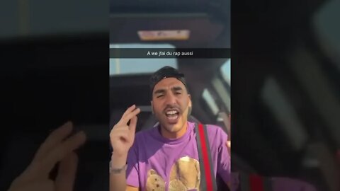 Heuss l'enfoiré freestyle "j'fais du rap"