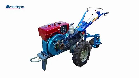plowing machine small farming tools equipment machines agricultural power tiller / walking tractor