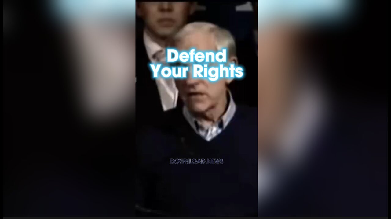 Ron Paul: The Government Has To Protect Our Rights, Not Steal Our Rights