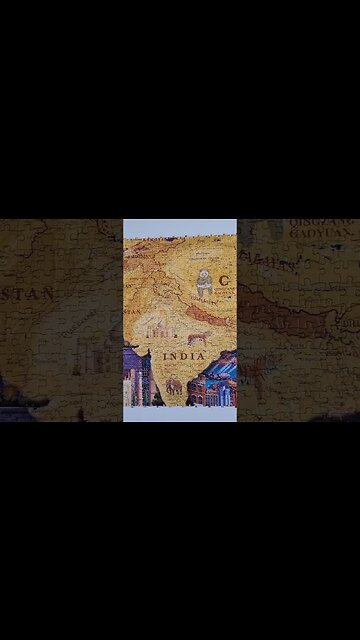 60,000 Piece What a Wonderful World Jigsaw Puzzle Day 34! #puzzle #shorts #jigsawpuzzles #puzzles