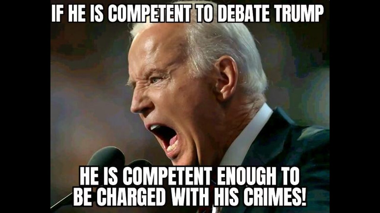 President Trump debate liberal democrat dementia zombie joe Biden liberal democrat sheep voted for