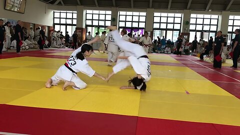 '23第3回WSAF合気道競技世界選手権大会 演武競技 自由技 予選 Dコート 3回戦 第２試合