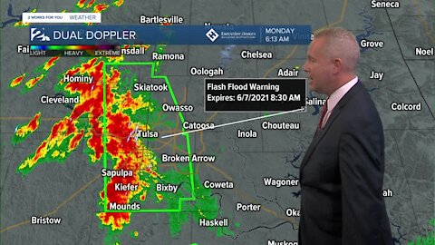 High water rescues and flooding across Green Country