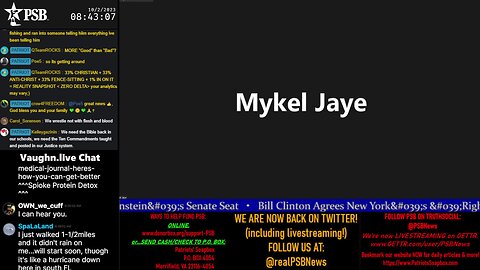 2023-10-02 08:36 EDT - Patriots Soapbox AM: with MykelJaye, SkyeBreeze