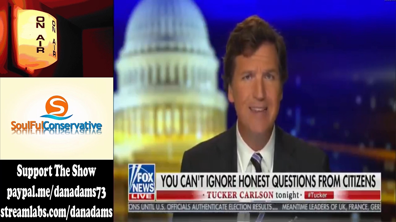 Tucker Carlson: "You can't just cut away from coverage you don't like"