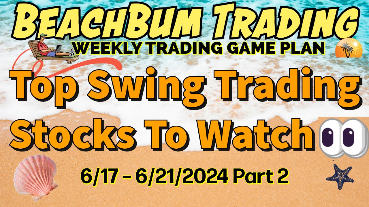 Top Swing Trading Stocks to Watch 👀 | 6/17 – 6/21/24 | FNGD SIRI CPSH MEXX MOS PBT SOXS INTC & More