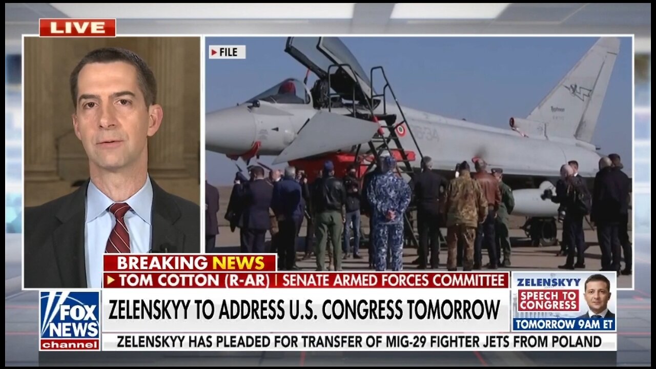 Sen Cotton: Biden Needs To Stop Letting Putin Set The Terms Of Support For Ukraine