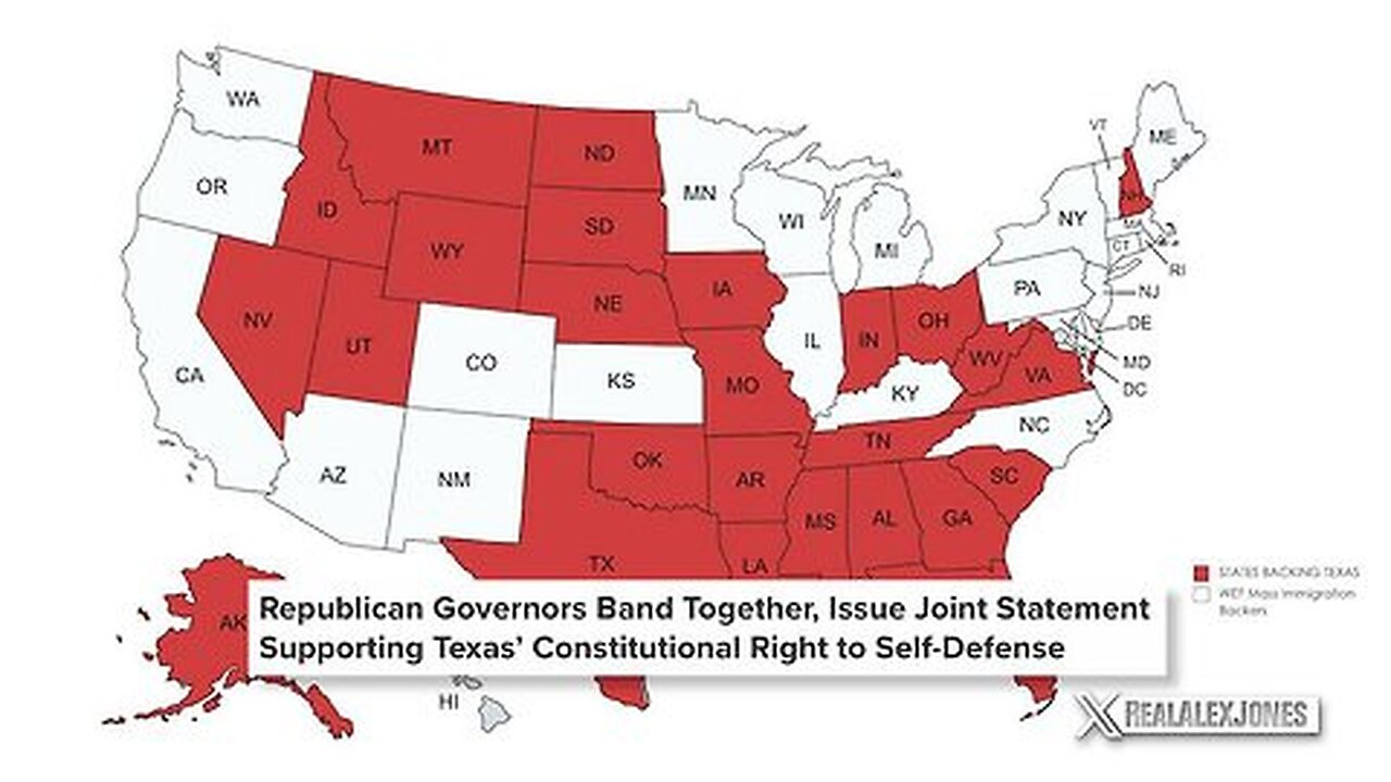 Alex Jones Governors Texas info Wars show