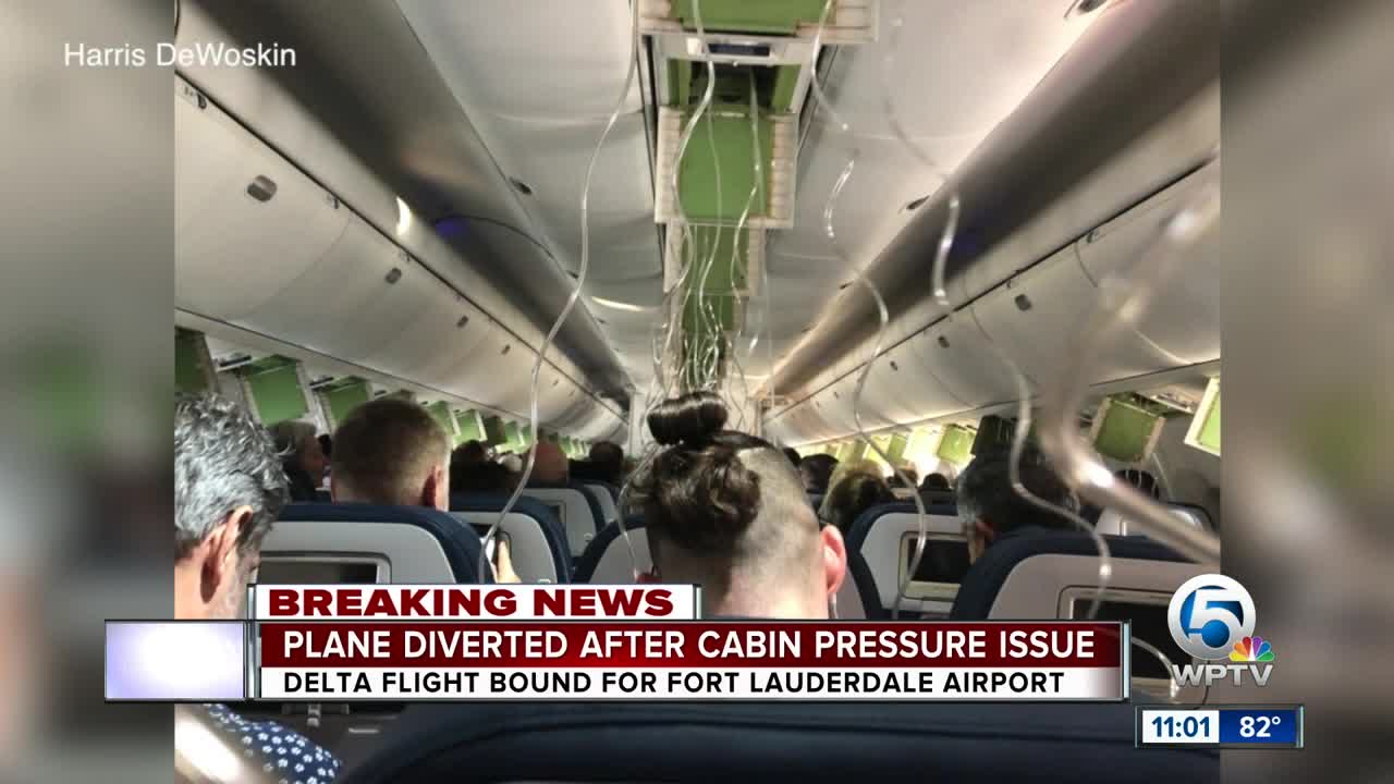 Delta flight diverted after cabin pressure issue