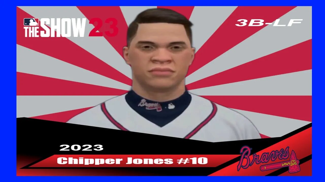 Create Chipper Jones Mlb The Show 23