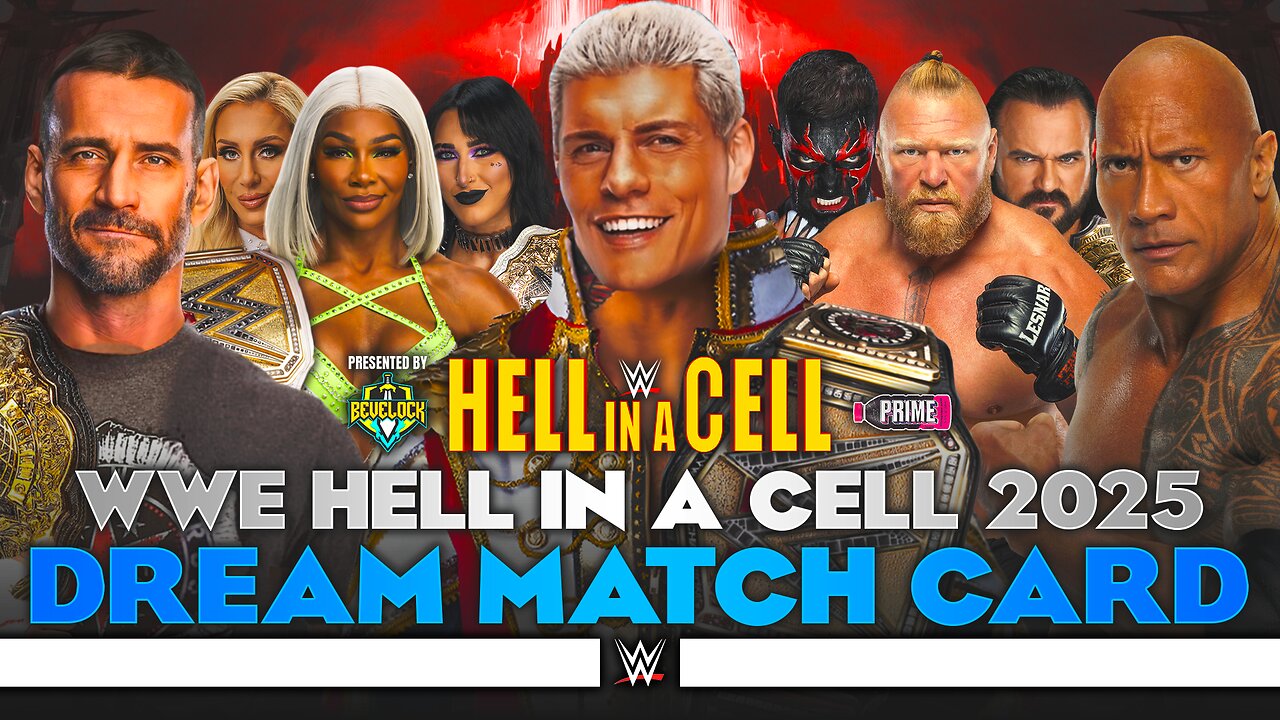 WWE Hell in a Cell 2025 - Dream Match Card