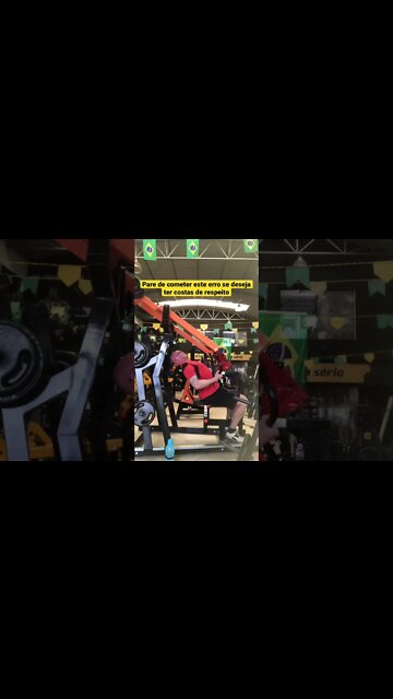 Como fazer o puxador alto na máquina convergente corretamente #shorts