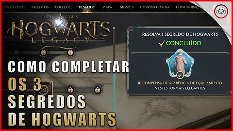 Hogwarts Legacy, Como completar os 3 desafios dos segredos de Hogwarts | Super-Dica