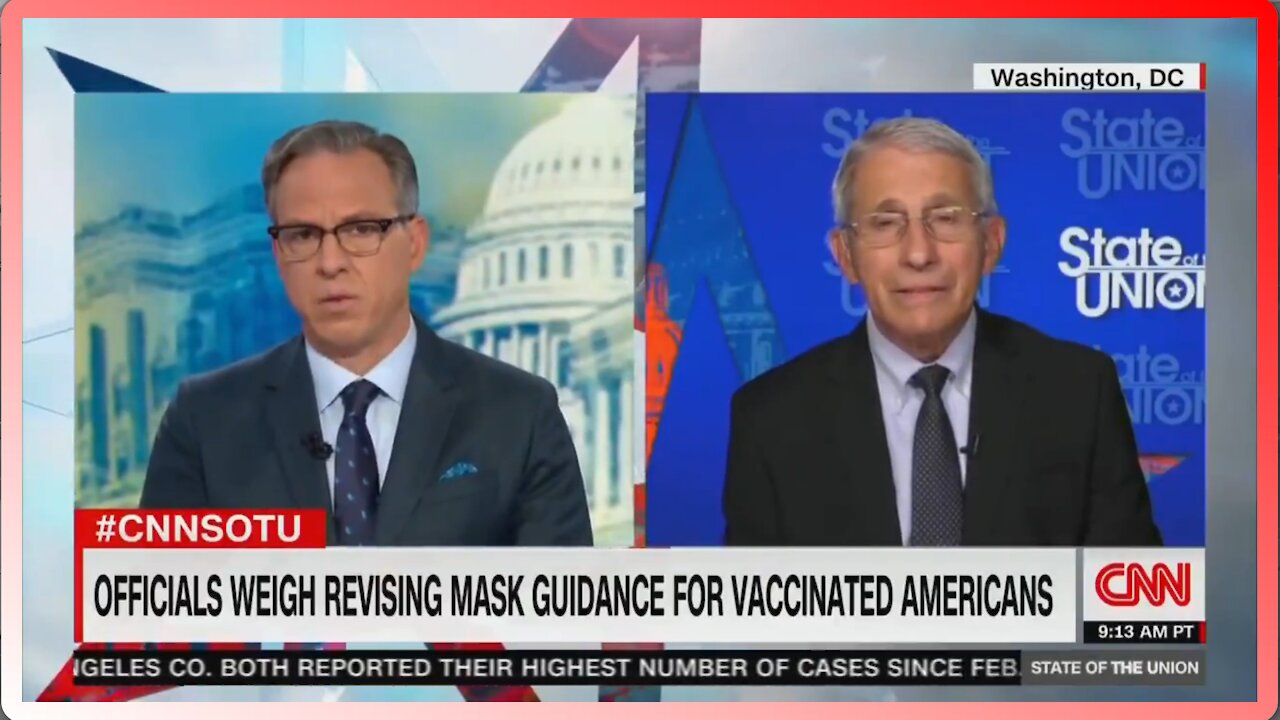 Fauci: Masks Should Be Brought Back for Vaccinated Americans - 2632