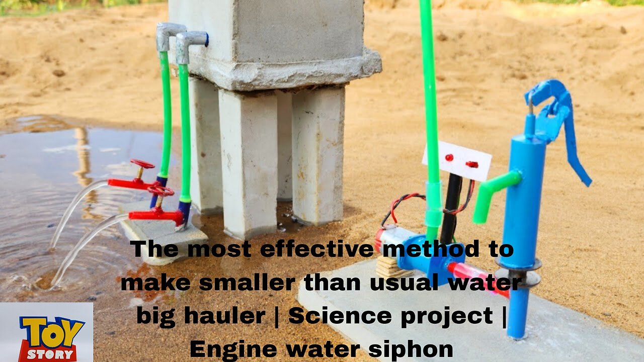 The most effective method to make smaller than usual water big hauler | Science project