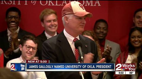 OU names new president