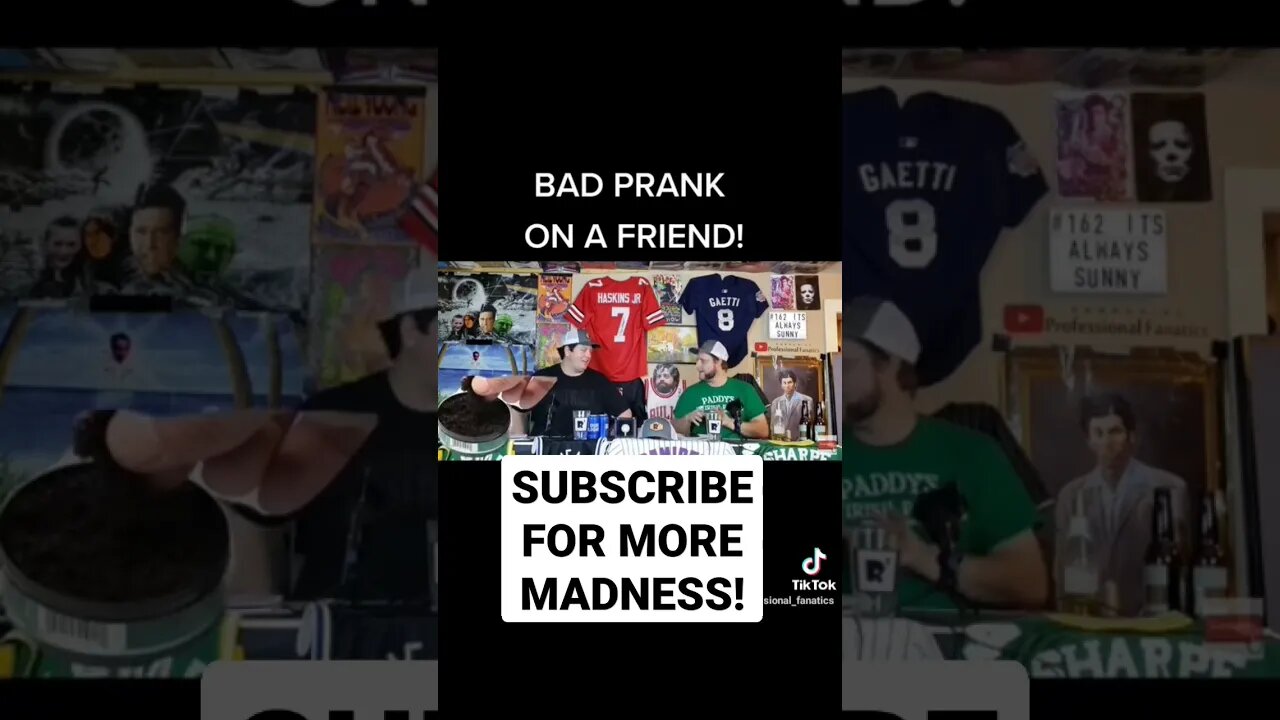 A BAD prank on a friend.. #shortsfunny #subscribe #like #comment #podcast