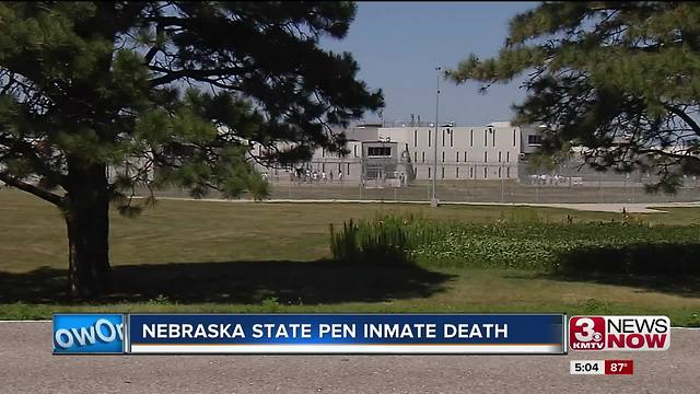 Inmate dies at state penitentiary in Lincoln