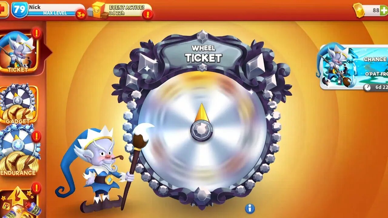 O'Pat Frost Wheel - 90 Gold Tickets - 33 Spins - Looney Tunes World of Mayhem - Subscribe for more