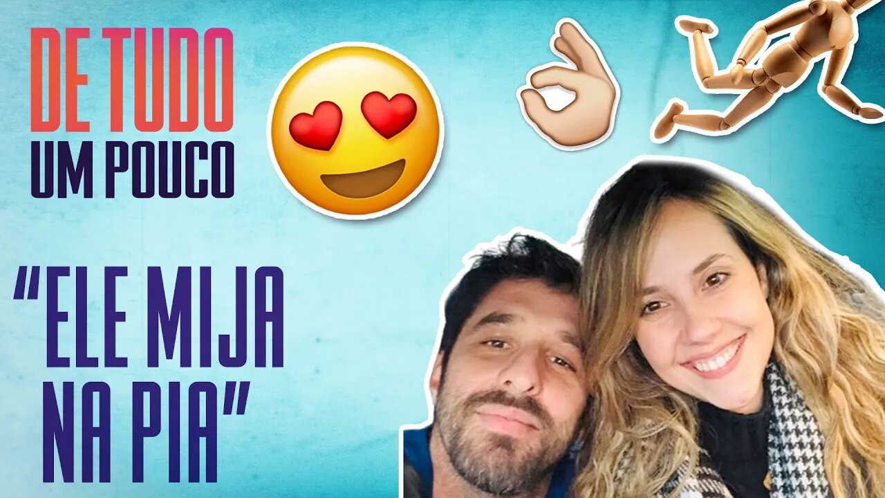 RAFINHA BASTOS E VIVI TOMASI no TESTE de afinidade do DE TUDO UM POUCO