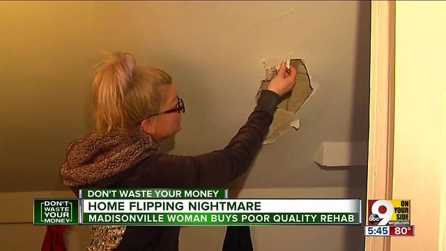 Tri-State woman's home-flipping nightmare