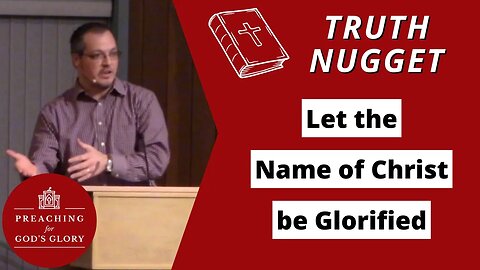 Grateful for the Word (Col 3:15-17) - Part 3: Let the Name of Christ be Glorified | Bible Study