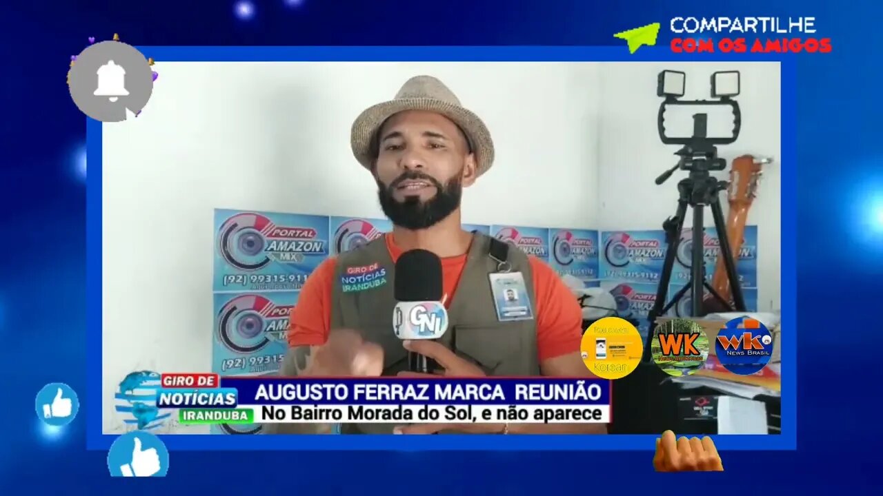 O prefeito Augusto Ferraz marca encontro com os moradores de Iranduba e não comparece