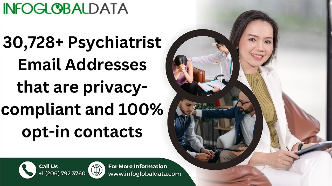 Boost Your Marketing Efforts with Our Psychiatrist Email Database